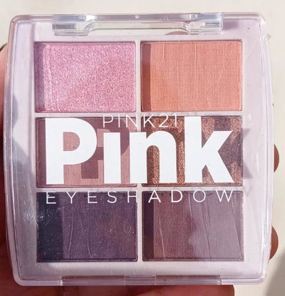 Sombras 6 tonos Pink 21
