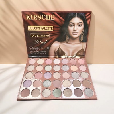 Sombras 35 tonos Kirsche chocolate