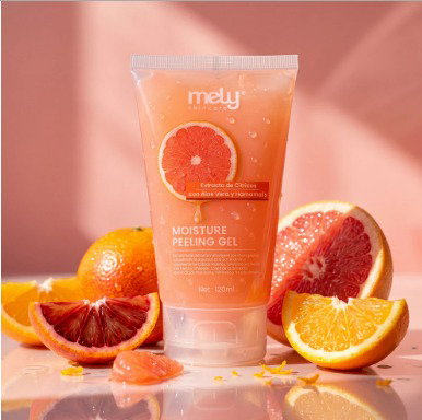 Gel exfoliante de pomelo Mely