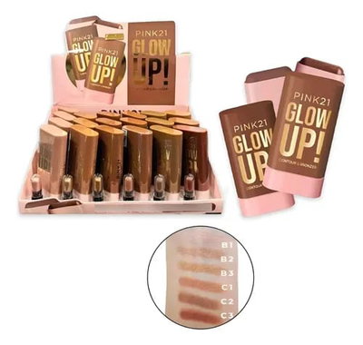 Contorno y bronzer Glow Up Pink 21