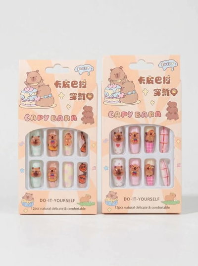 Press on nails nena capibara