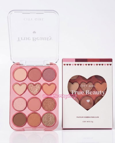 Paleta 12 tonos sombras City Girl 