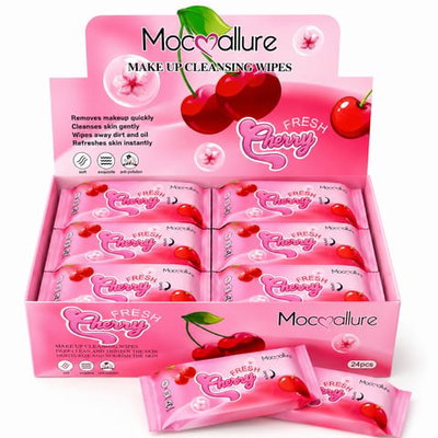 Toallitas húmedas cherry x 8
