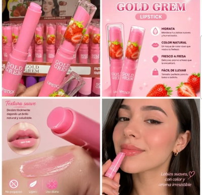 Balsamo Frutilla Gold Cream