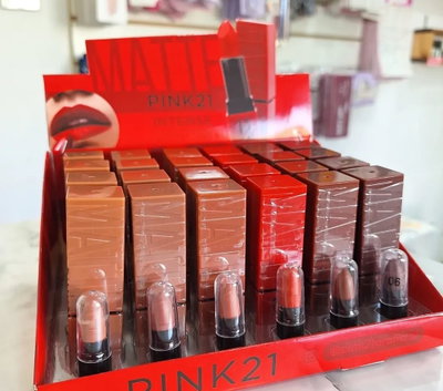 Labial matte barra pink 21
