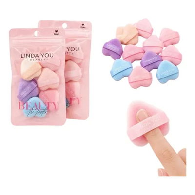 Kit esponjas para polvos x6