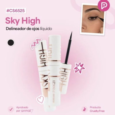 Delineador liquido sky high Pink 21