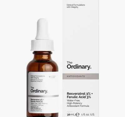 Serum resveratrol 3% ferulico 3% The Ordinary 