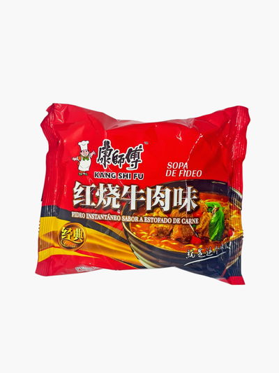 Master Kong Ramen (Kang Shi Fu): Estofado de carne 106 grs.