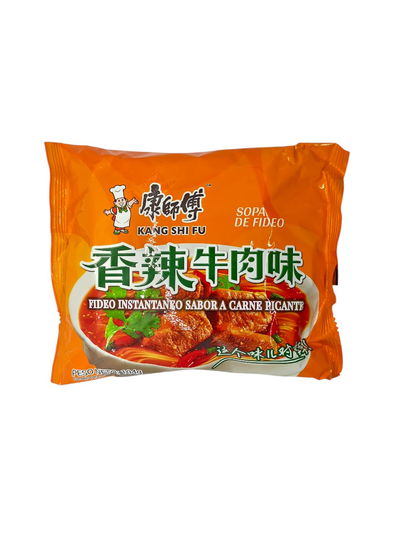 Master Kong Ramen (Kang Shi Fu) Carne Picante 104 grs.