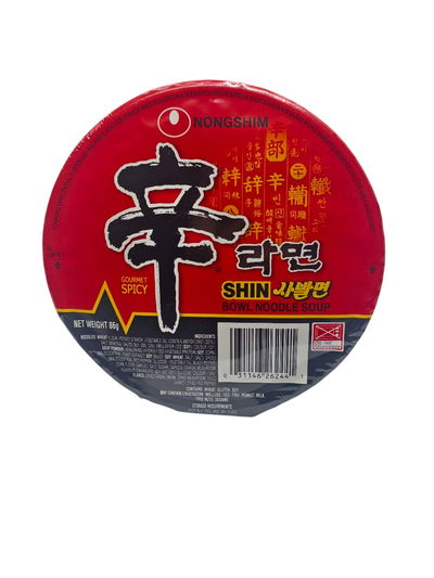 Shin Ramyun Bowl - Nongshim 86 grs.