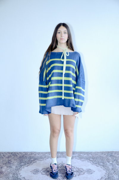 sweater circo azul