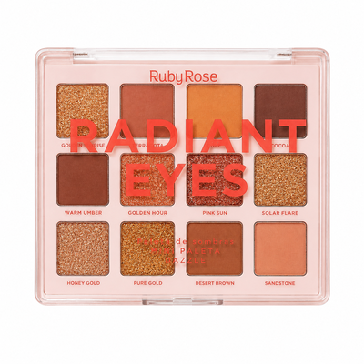 Paleta de sombras Radiant Eyes Ruby Rose