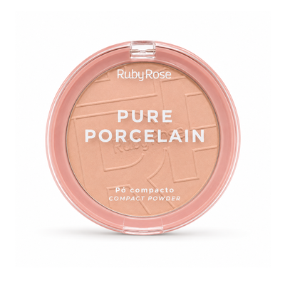 Polvo compacto con color Pure Porcelain Ruby Rose