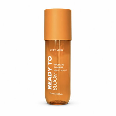 Body Splash Ready to Bloom Tropical Sunrise 150 ml City Girl