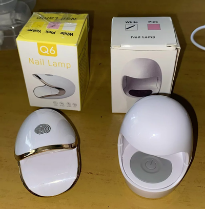 mini cabina de uñas tactil