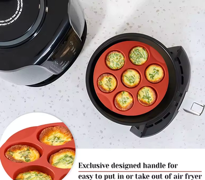 MOLDE DE SILICONA ANTIADHERENTE PARA AIR FRYER