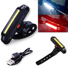 LUZ PARA BICI trasera RECARGABLE ROJA