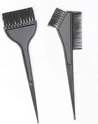 peine de peluqueria con brocha 