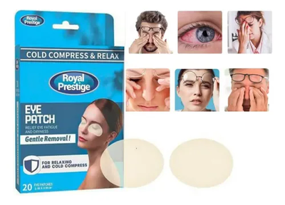 Parches Refrescantes para Ojos x20 unidades