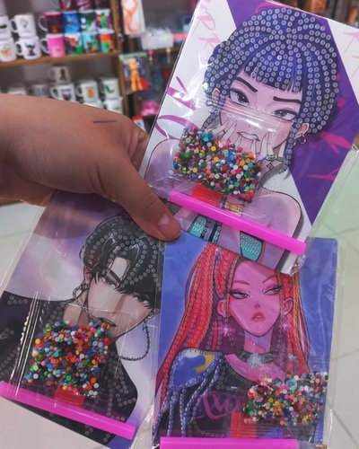 Diamond guerra k pop  10x12cm