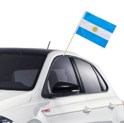 bandera   argentina auto