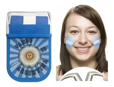 maquillaje bandera   argentina