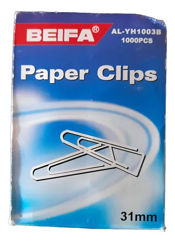 caja de clips x 100u