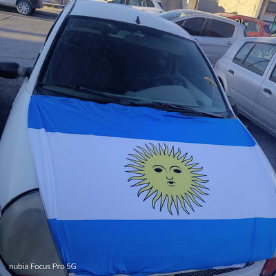 Funda Bandera Argentina con elástico