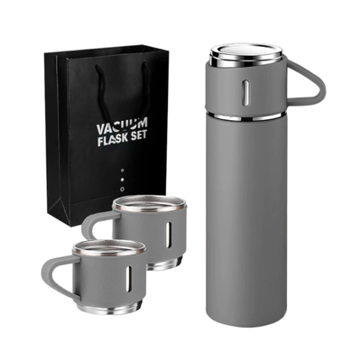 mini termo con 3 tazas colores aleatorios 