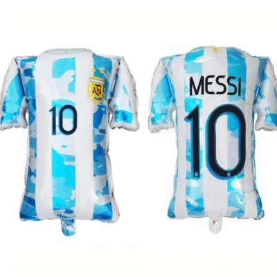 globo camiseta argentina chico x2 u