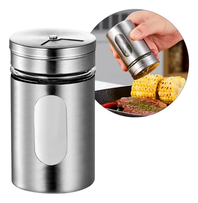 especiero acero vidrio 80ml 