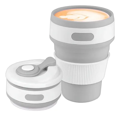 taza plegable 350ml colores aleatorios 