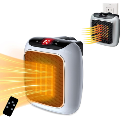 caloventor mini 800w con control remoto 