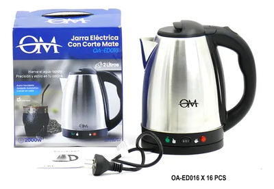 pava 1,7 litros con corte de mate 