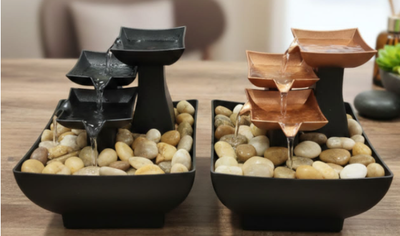 cascada con luz conexión usb 