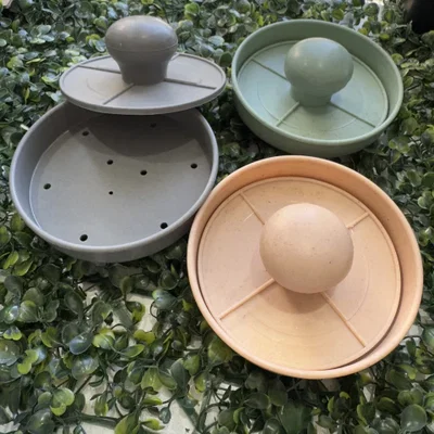 Molde hamburguesas plástico 