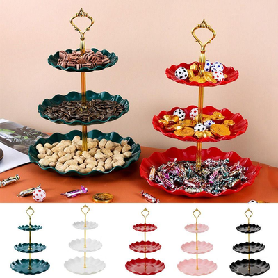 bandeja 3 pisos colores aleatorios