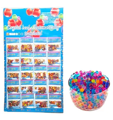 Blister hidrogel multicolor