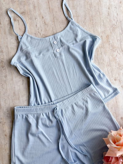 Pijama morley celeste