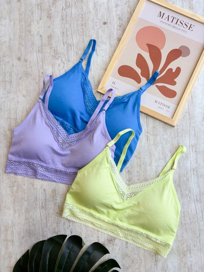 Top puntilla y morley LILA