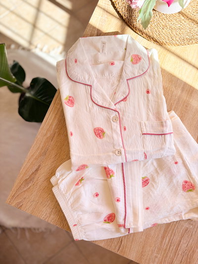 Pijama frutillas