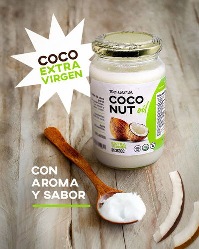 aceite de coco extra virgen 360ml