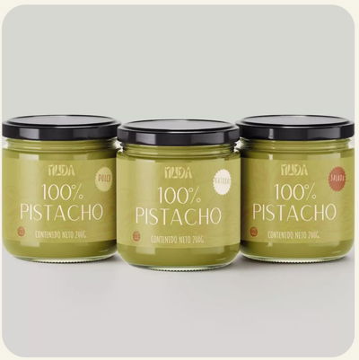 Pasta de pistachos 100% natural