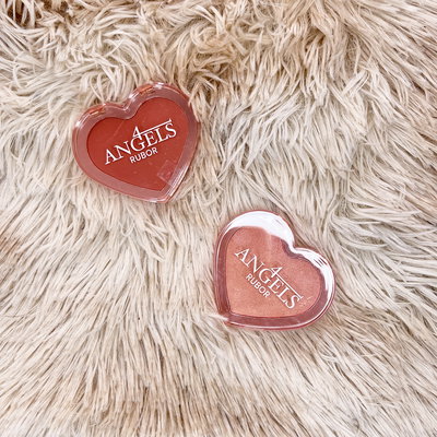 Rubor en polvo corazon - 4 ANGELS