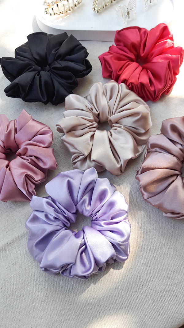 Scrunchie de Saten