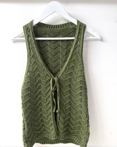 Art.437- Chaleco de Algodón con Lazo