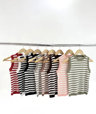 Art.099- Musculosa Top Morley Rayada