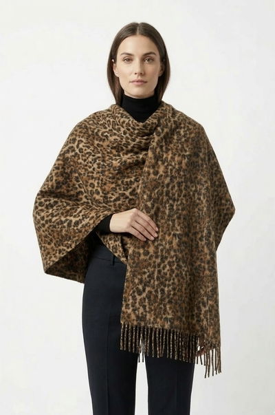 Ruana animal print