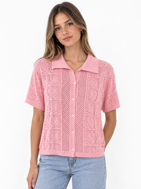 Art 146 | camisa chomba calada de algodón
